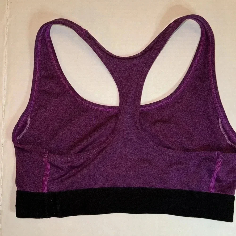 Champion Purple and Black Sports Bra
